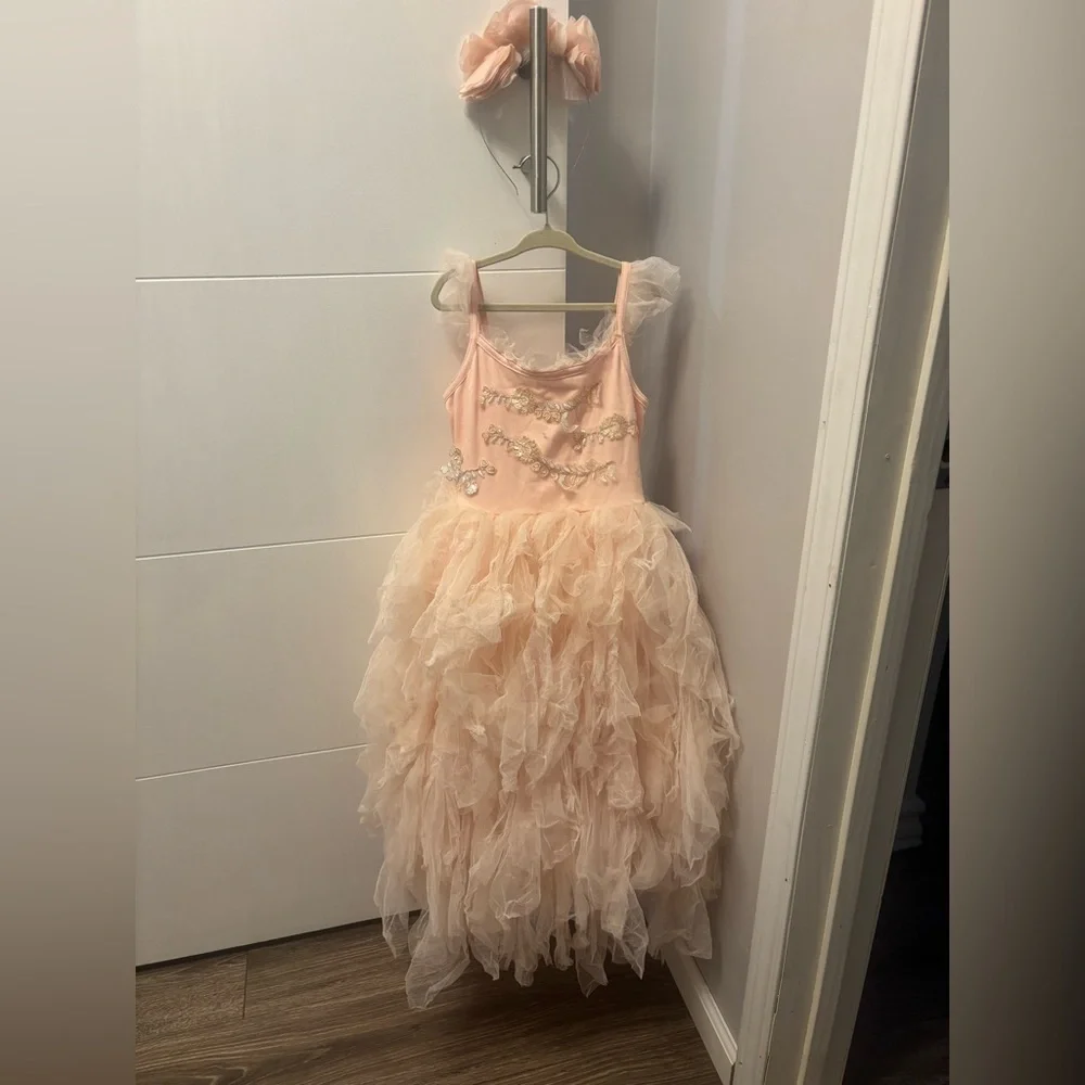 Monique Lhuillier Pottery Barn Kids Blush Fairy Costume Size 8